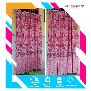 HORDENG PINTU ATAU JENDELA MOTIF BUNGA GORDEN MOTIF BUNGA SHABY