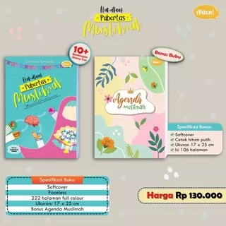 Handbook Pubertas Muslimah - Buku Ahlan Pubertas - Soft Cover - Buku Anak Faceless - Buku Bimbingan Orang Tua