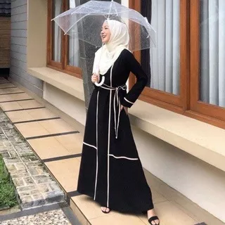 New Produk Abaya Abayah Turkey Gamis Hitam Dress Arab Dubai Asmah Gamis Maxi Dress Abaya Dubai