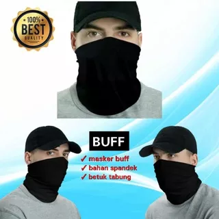 ?????Masker buff polos bahan spandek buff masker anti debu dewasa