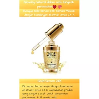 Serum wajah BIOAQUA 24k gold 50ml