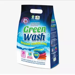 Green Wash Hpai | Detergent Bubuk Hpai