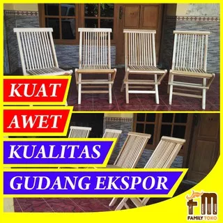 KURSI LIPAT KAYU JATI / KURSI LIPAT KAYU / KURSI TERAS LIPAT / KURSI KAYU LIPAT / KURSI KAYU JATI