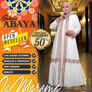 [ LAMAREMA ] Gamis Putih Wanita / Baju Gamis Putih / Gamis Putih Terbaru Modern Elegan / Gamis Warna Putih / Abaya Putih / Baju Gamis Warna Putih / Gamis Turki / Abaya Putih Turkey / Gamis Abaya Putih / Abaya Arab / Abaya Turki / Abaya Turki Putih