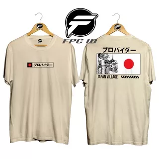 Kaos Surfing Bandung Japan Village Original Cotton Combed 30s Berkualitas Distro Clothing Store Fpc Id