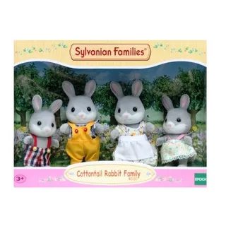 Mainan Koleksi Sylvanian Families Cottontail Rabbit Family