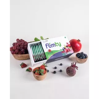 Flimty Fiber Suplemen Pelangsing dan Detok Usus (8 sachet)