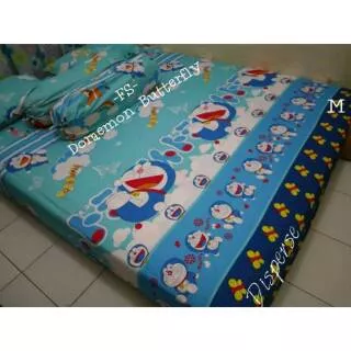 SPREI HOMEMADE DORAEMON BUTTERFLY DORAEMON AWAN BIRU NOBITA SMILE DORAEMON ANGKASA LUCU BEST SELLER