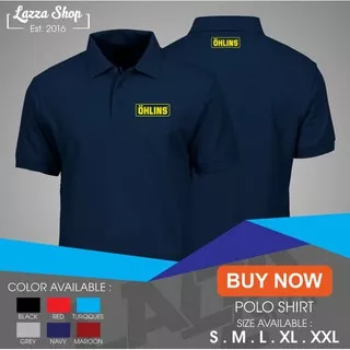 (HOT PROMO!!) Poloshirt / Polo Kaos Ohlins Murah Best Quality -Palace Store --shortage shop