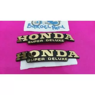 emblem logo Honda super deluxe GL100 GL 100 imi