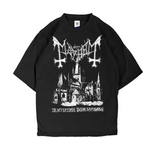 KAOS BAND BLACK METAL MAYHEM TSHIRT BAJU MUSIK GROSIR DISTRO MURAH tag merchons cotton 24 s premium