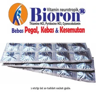 Bioron Vitamin Neurotropik 1Strip 10Tablet