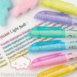 Pilot Frixion Highlighter Pastel - Highlighter Frixion Bisa Dihapus