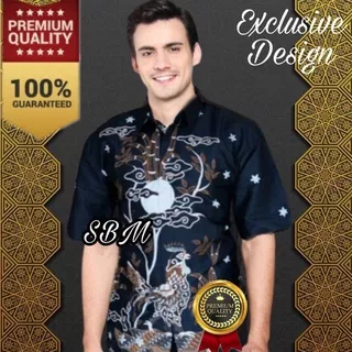 CEMANI MOON/batik/batik abg/batik abg kemejabatik pria lengan pendek BATIK PRIA