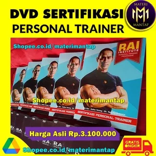 DVD Ade Rai Untuk Sertifikasi Personal Trainer Fitness oleh Rai Institute (Belajar Membentuk Tubuh Ideal dg Fitness)