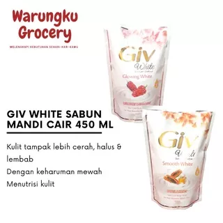 Sabun Giv White Skin Care Bodywash 450 ml