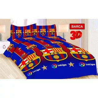 Gunakan Anteraja 1 Kg Paket Sprei Bonita Barcelona 180x00 & Selimut 160x200