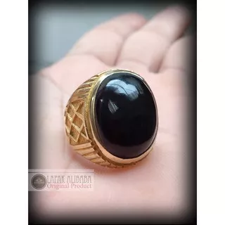 Cincin Batu Yaman Wulung Hitam