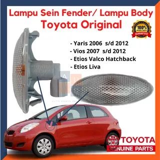 Lampu Sein Fender Vios Yaris Lampu Sein Spakboard Vios Yaris Lampu Sen samping Vios Yaris Original