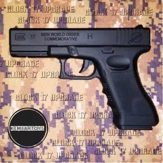 Mainan Spring Glock 17 Inbar Metal Edition