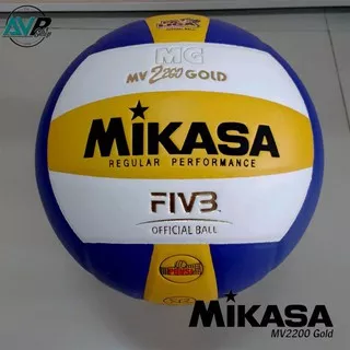 BOLA VOLLY MIKASA 2200 GOLD ASLI ORIGINAL