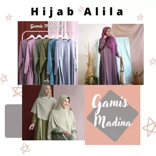 New Gamis Madina Gamis bahan Katun Madina Busui By hijab alila