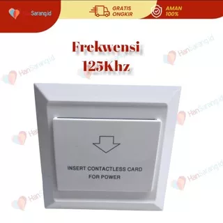 RFID 125Khz card Saklar Hemat Energi Energy saver switch kartu hotel (bonus 1 rfid card)