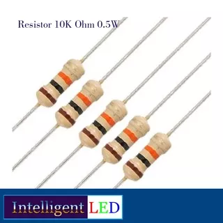 Resistor 10K ohm 0.5 W  1/2 W  5 pcs