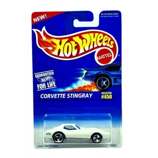 Hot Wheels Corvette Stingray White - BOX 1