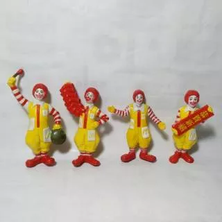 Imlek Happy Meal Maskot Mcd CNY 1988 Mcdonald Kionghi Chinese Langka Mainan Jadul Vintage Rare Toys