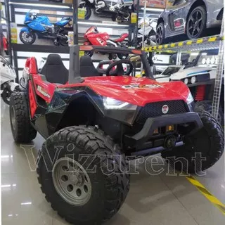 Mainan Anak Mobilan Aki Yukita 1928 Jeep Beach Buggy Offroad Remote Rc