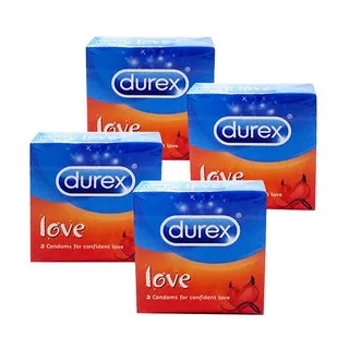 Durex Kondom Love [Isi 3 - 4 pcs]
