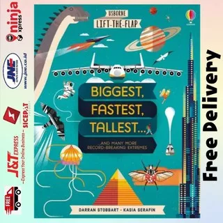 Usborne Lift-the-Flap Biggest, Fastest, Tallest…