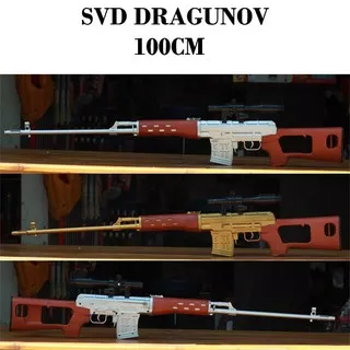 Mainan Tembak Senapan Pistol Kokang SVD Dragunov MK677