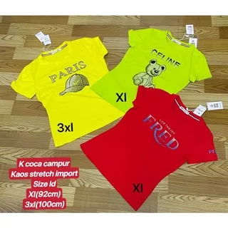 KAOS COCA MIX BAHAN SAMA KAMAYA