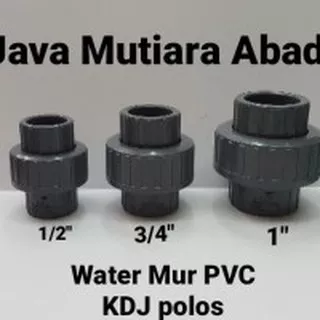 WATER MUR PVC KDJ POLOS/FITTING UNION WATER MUR POLOS 3/4``