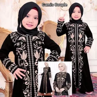 New Abaya Gamis Maxi Dress Arab Saudi Bordir Zephy Turki Umroh Dubai Turkey 270 India Wanita Hitam