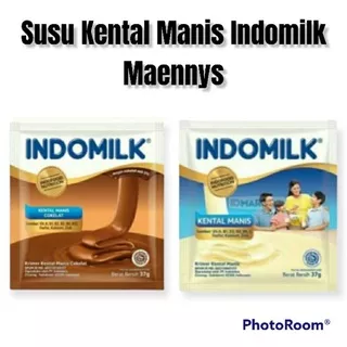 INDOMILK SUSU KENTAL MANIS SACHET PUTIH COKLAT