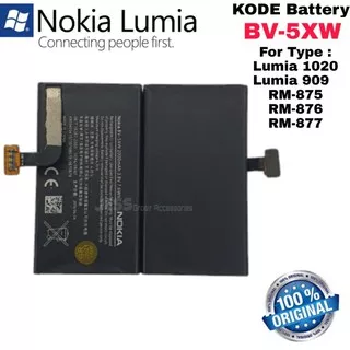 Baterai Battery Original NOKIA Lumia 1020 / RM-876 / BV-5XW / BV5XW