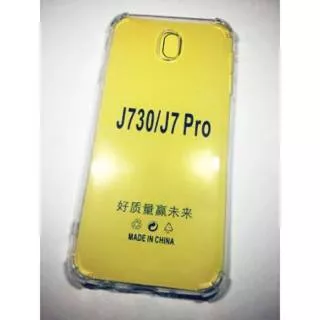 Case Samsung J7 Pro / J730 / J7Pro Silikon Softcase Anti Crack Transparan