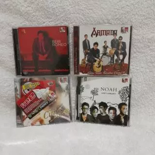 (Preloved) Album musik CD original KFC lagu Indonesia, cinta laura, noah, armada, bebi romeo