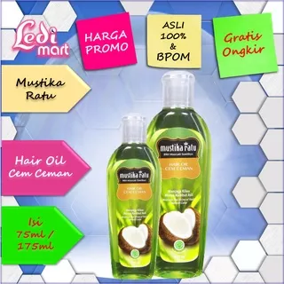 ORIGINAL Mustika Ratu Minyak Cem-Ceman 175ml & 75ml BPOM / Cem Cem-An / LEDI MART