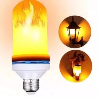 Lampu Api / Lampu Obor Api / LED Bohlam Api 9 Watt