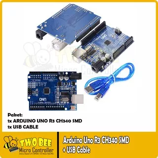 Arduino Uno R3 CH340 SMD + USB Cable