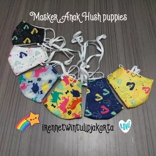 Sale!! Masker Anak Hush puppies original