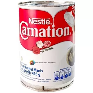 susu kental manis carnation 495gr ( kemasan besar)