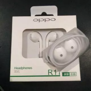 EARPHONE HANDSFREE HEADSET OPPO R11 R9 R7 R5 F9 F7 F5 F3 ORIGINAL 100%