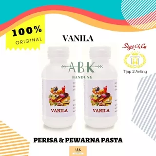 PERISA VANILA & PEWARNA PASTA 60ML CAP 2 ANTING | VANILA ESSENCE 60ML