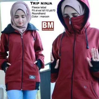 Jaket Wanita Supreme Ninja Trip BM