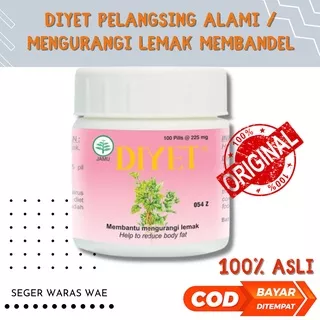 DIYET Botol 100 pil Borobudur Pelangsing Alami / Mengurangi Lemak Bandel / Slimming